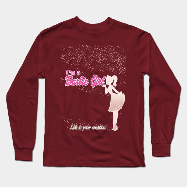 Barbie Girl Long Sleeve T-Shirt by Geenie